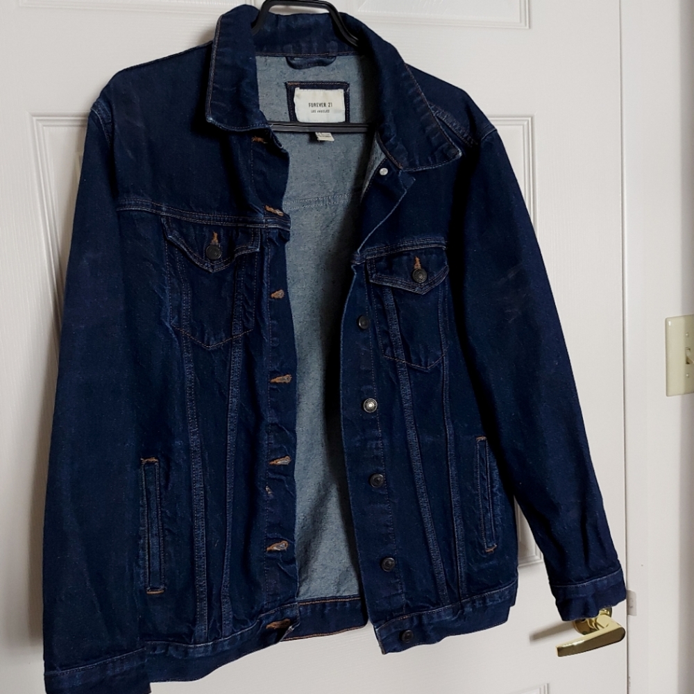 Forever 21 Dark Wash Denim Jacket